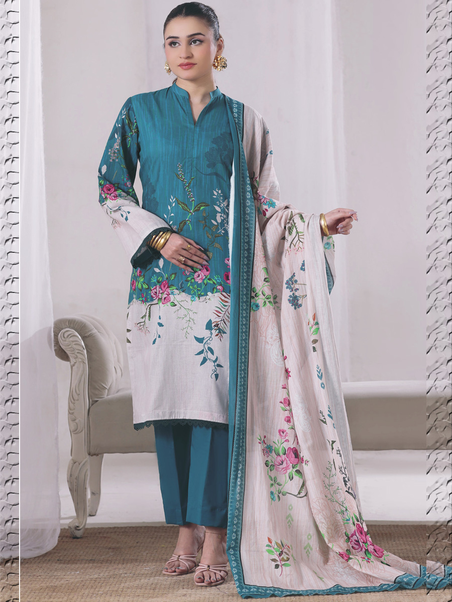 Izhan by Moosa Jee Premium Quality Lawn 3 Piece